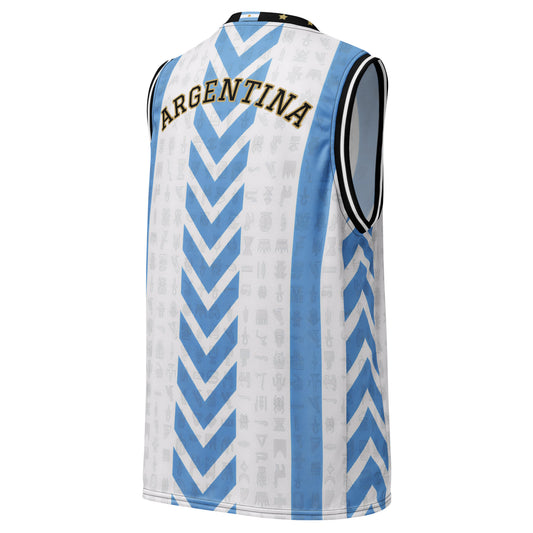 Argentina '26 // Aero-Tank™ | World Cup 2026 Afrofuturist soccer kit | image 2 | SunBorn