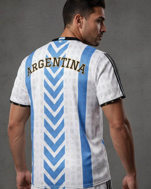 Argentina '26 // Jersey | World Cup 2026 Afrofuturist soccer kit | image 2 | SunBorn
