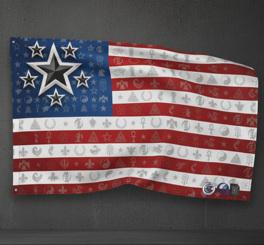 USA '26 // Flag | World Cup 2026 Afrofuturist soccer kit | image 1 | SunBorn