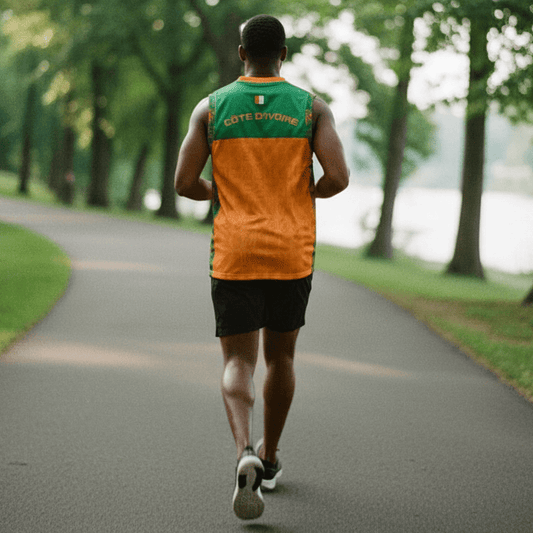 Côte d’Ivoire '26 // Aero-Tank™ | World Cup 2026 Afrofuturist soccer kit | image 2 | SunBorn