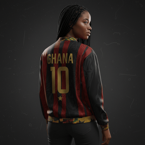 Ghana '26 // Jacket | World Cup 2026 Afrofuturist soccer kit | image 2 | SunBorn