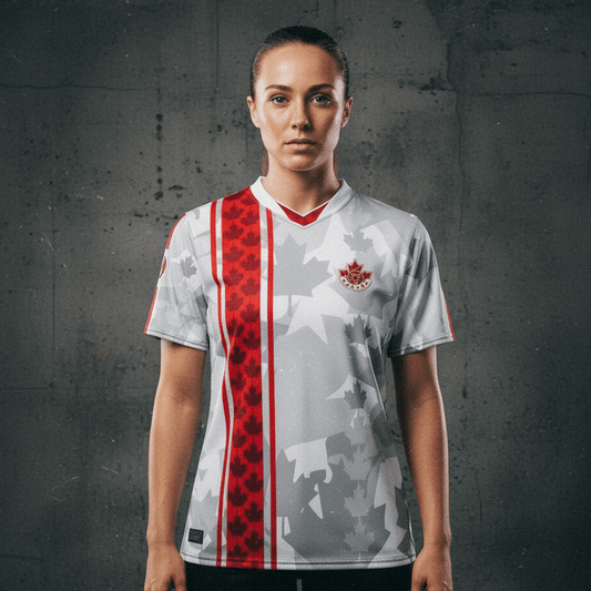 Canada '26 // Jersey | World Cup 2026 Afrofuturist soccer kit | image 1 | SunBorn