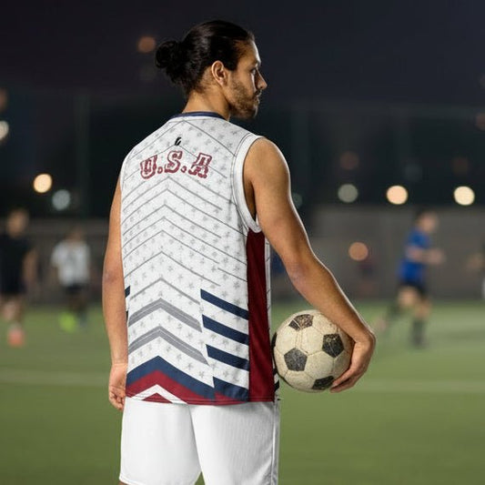 USA '26 // Aero-Tank™ | World Cup 2026 Afrofuturist soccer kit | image 2 | SunBorn