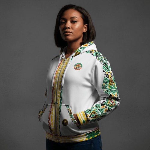 Senegal '26 // Championship Hoodie | World Cup 2026 Afrofuturist soccer kit | image 2 | SunBorn