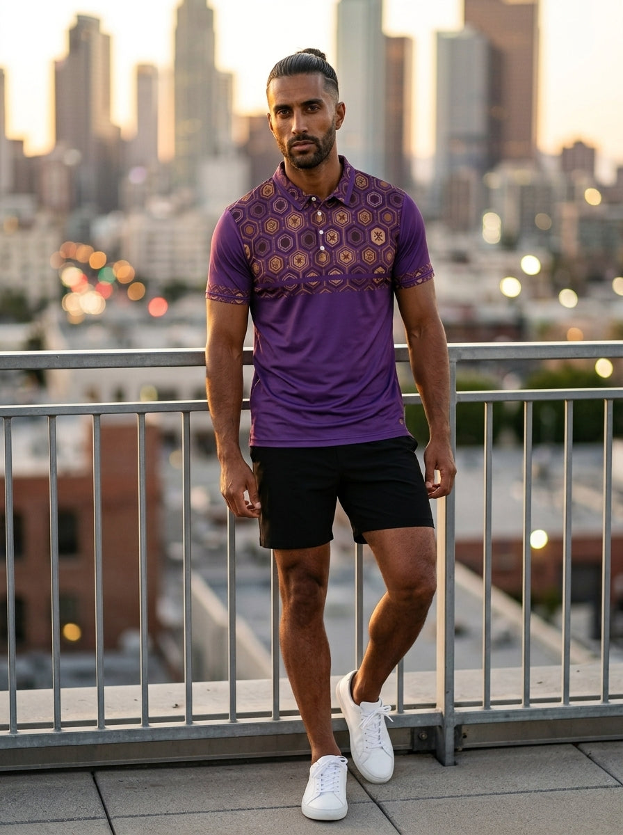 AnanseNova™ // Men's Pulse Polo