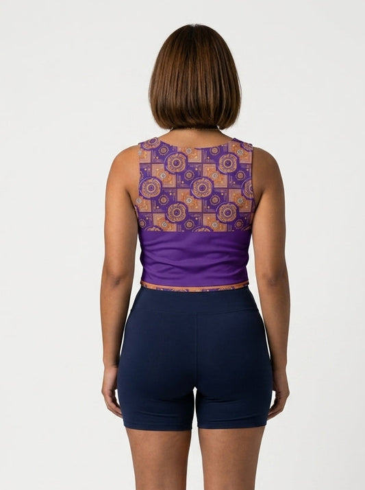 Sankofa // Women's Crop Top