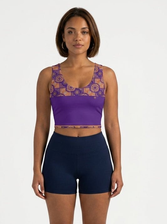 Sankofa // Women's Crop Top