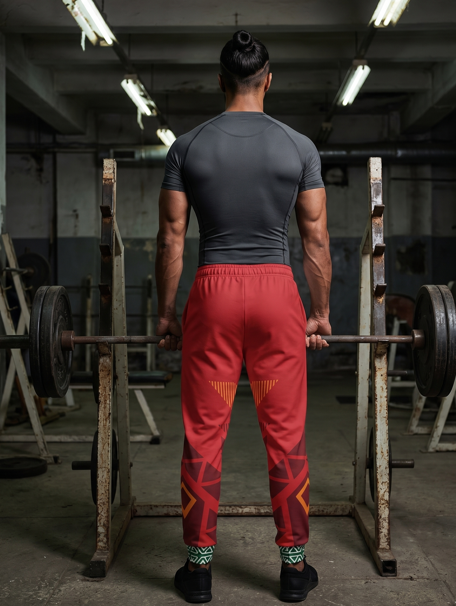 Morocco '26 Atlas Protocol Joggers — Atlas Lions World Cup 2026 training pants by SunBorn — image 3