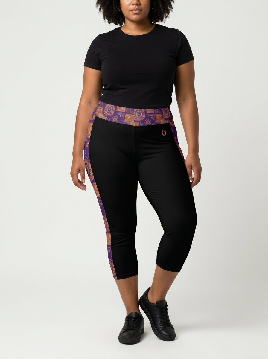 Sankofa // Capri Leggings