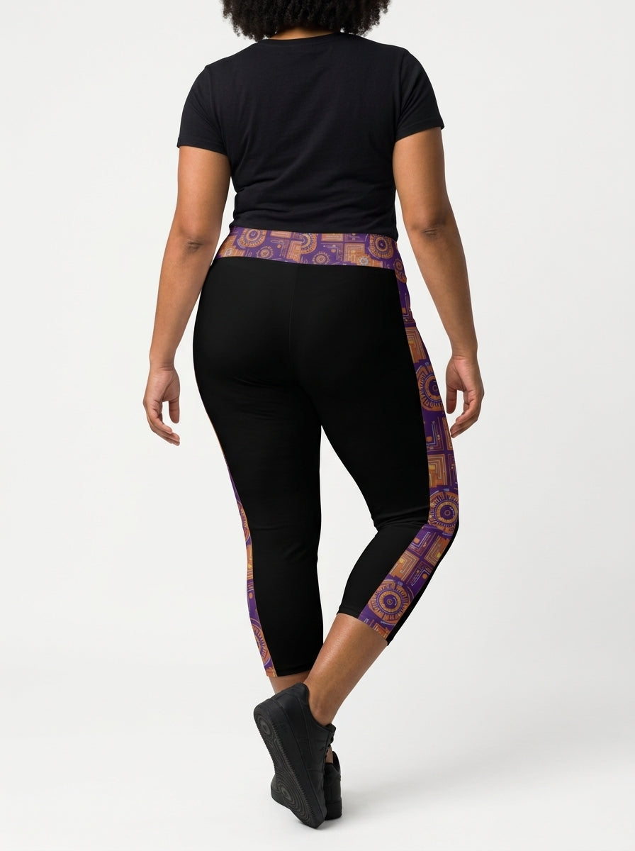 Sankofa // Capri Leggings