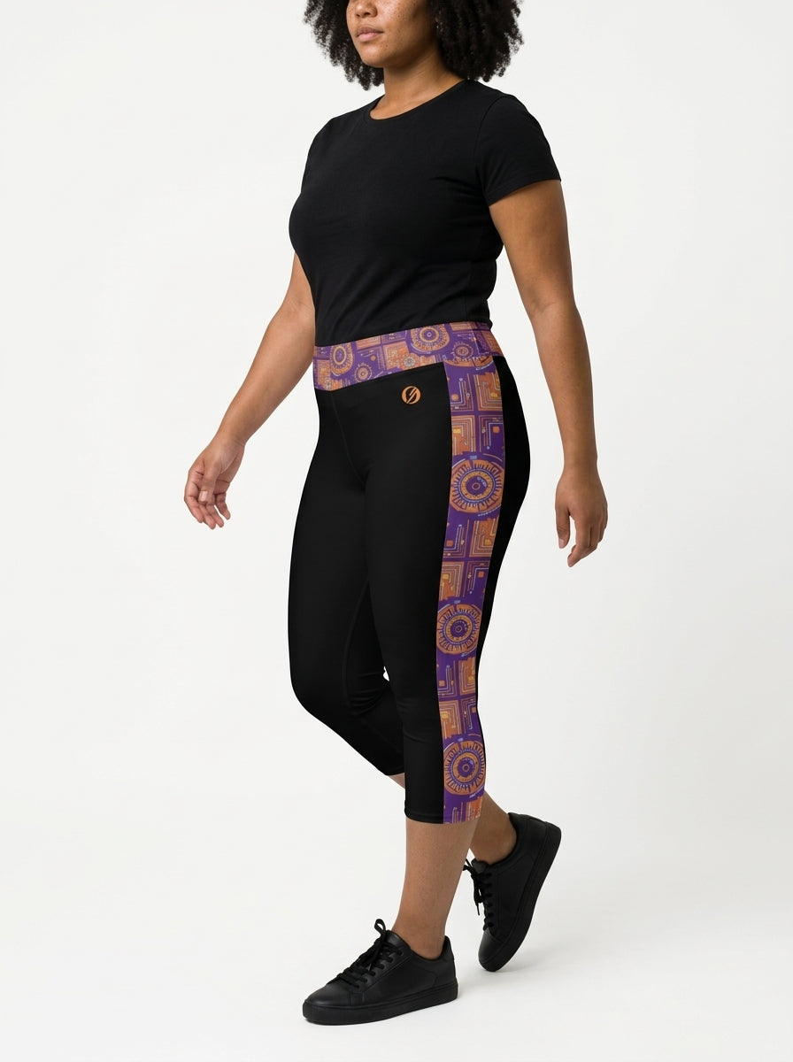 Sankofa // Capri Leggings