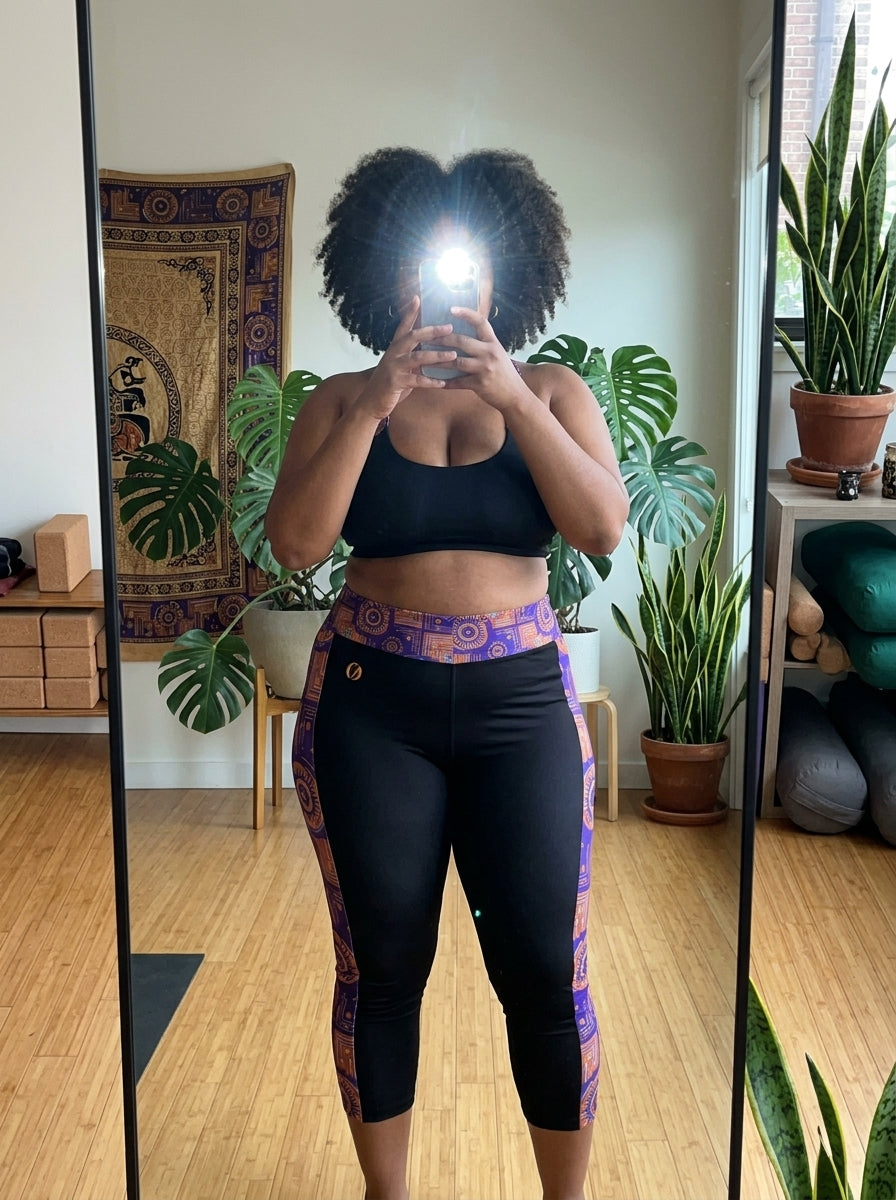 Sankofa // Capri Leggings