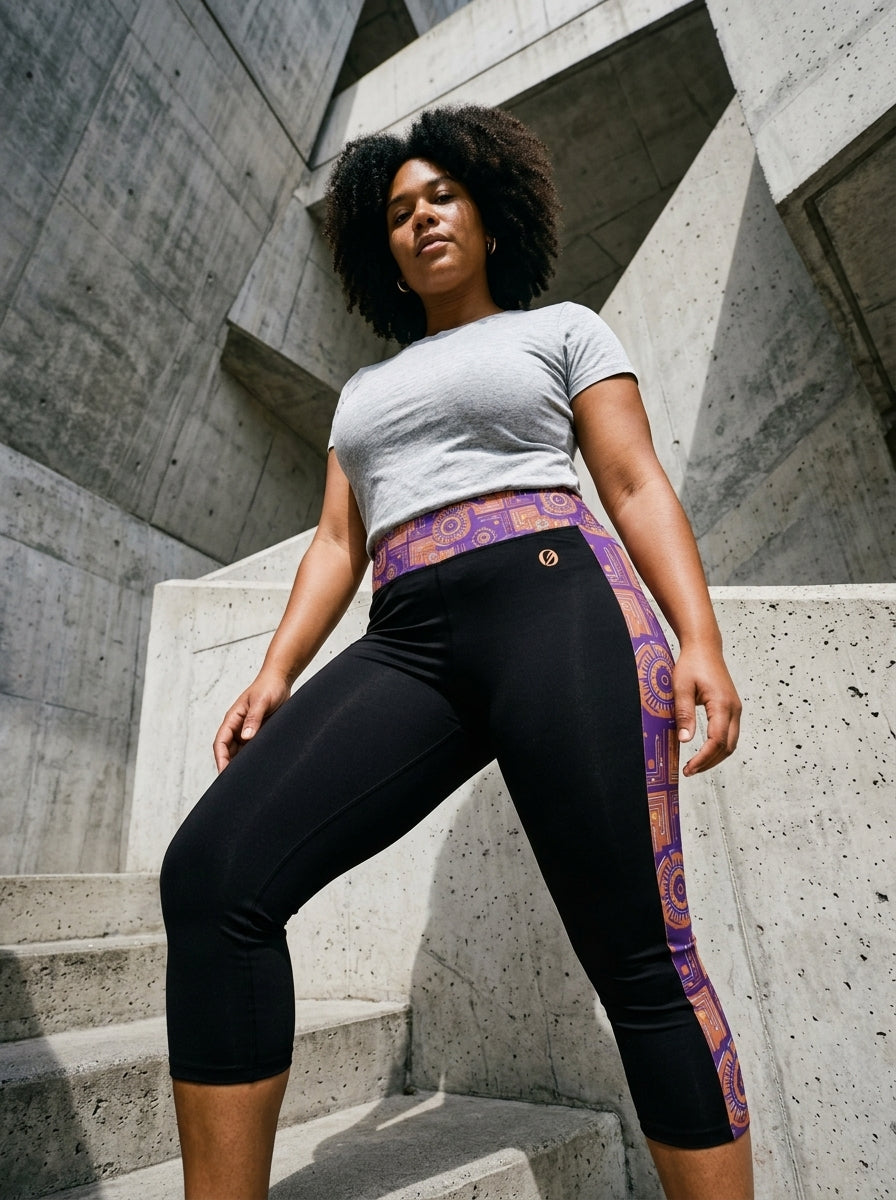 Sankofa // Capri Leggings