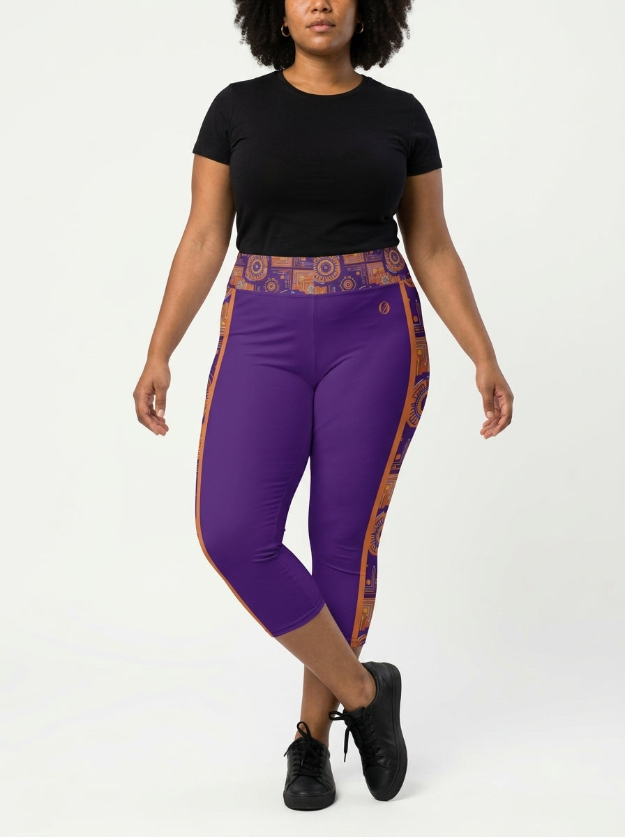Sankofa // Capri Leggings