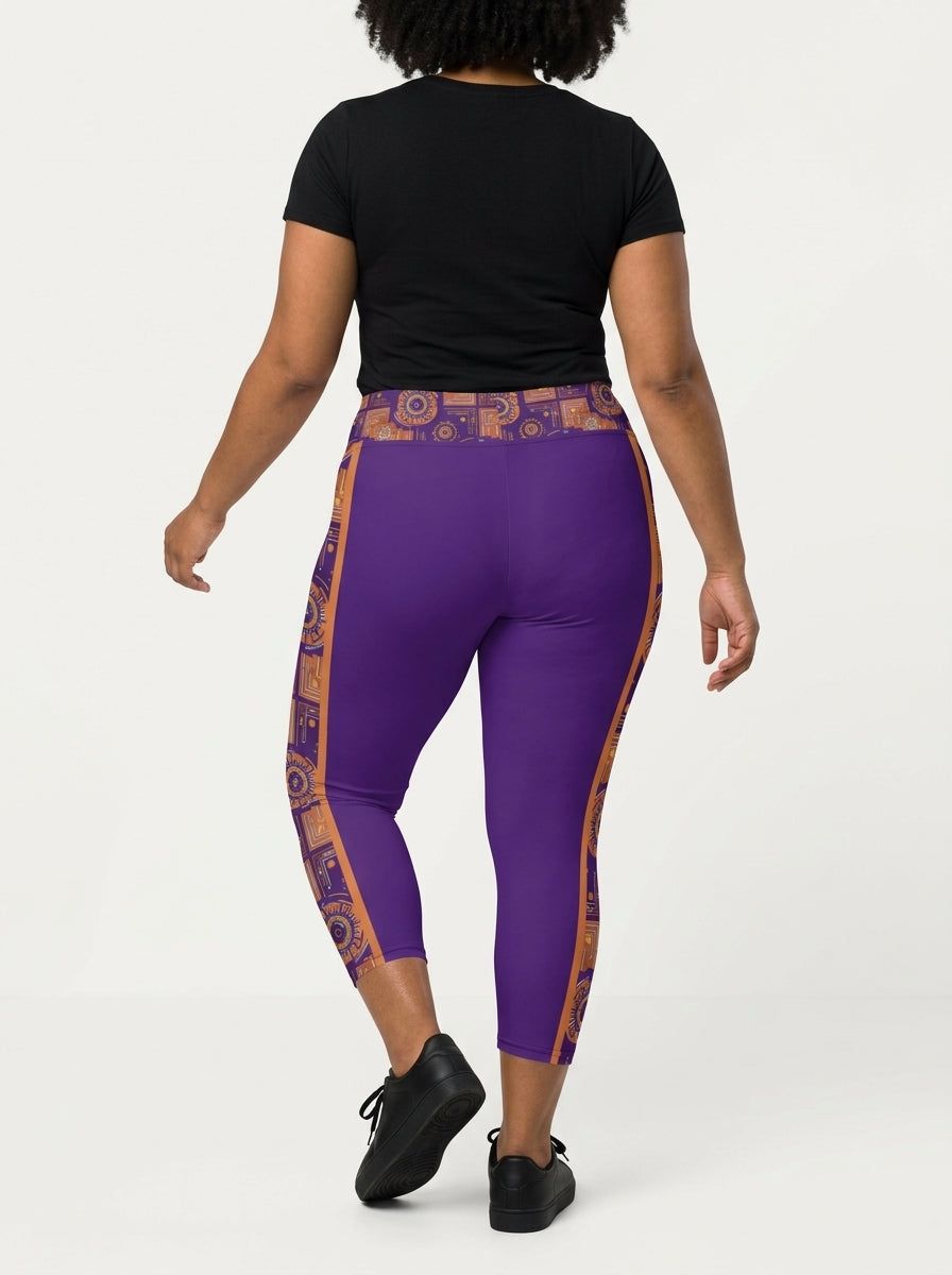 Sankofa // Capri Leggings