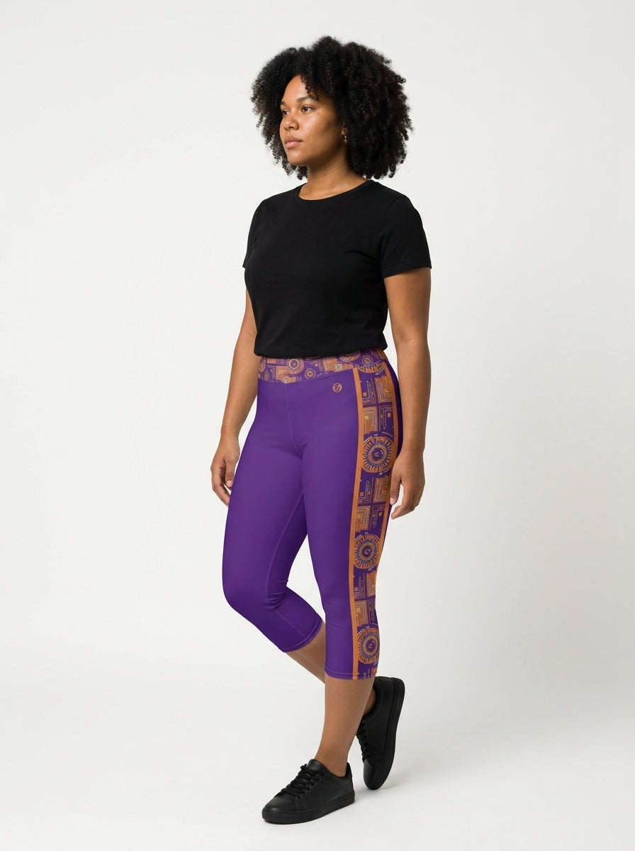 Sankofa // Capri Leggings