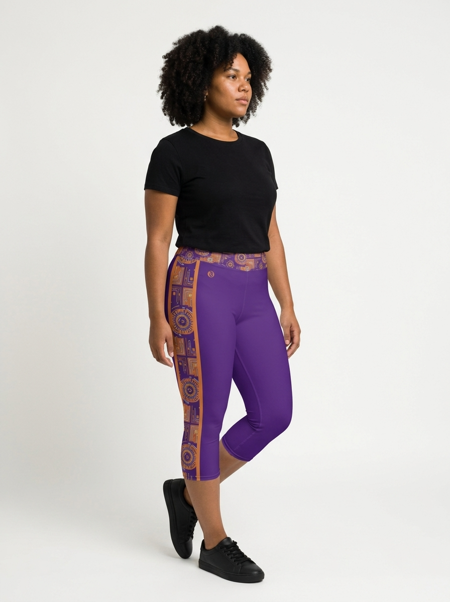 Sankofa // Capri Leggings