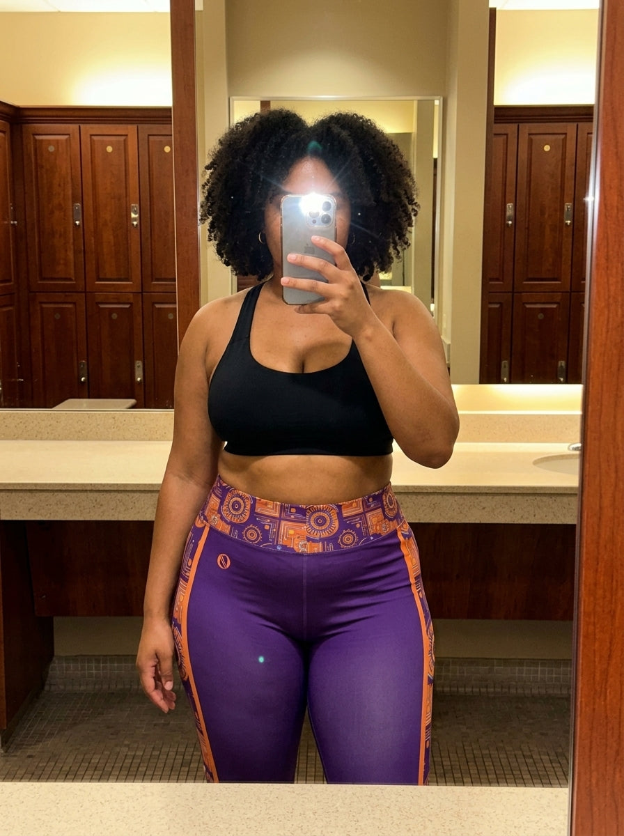 Sankofa // Capri Leggings