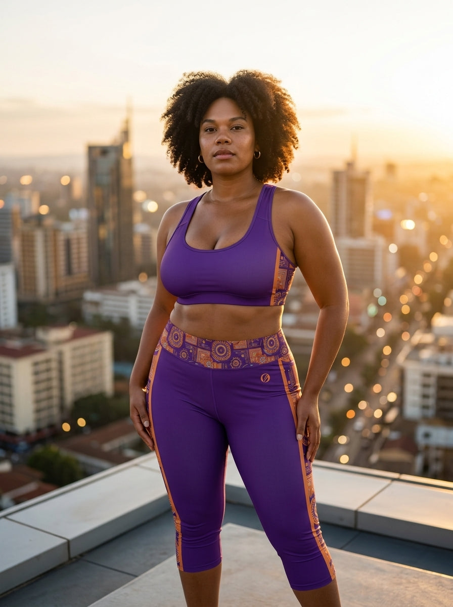 Sankofa // Capri Leggings