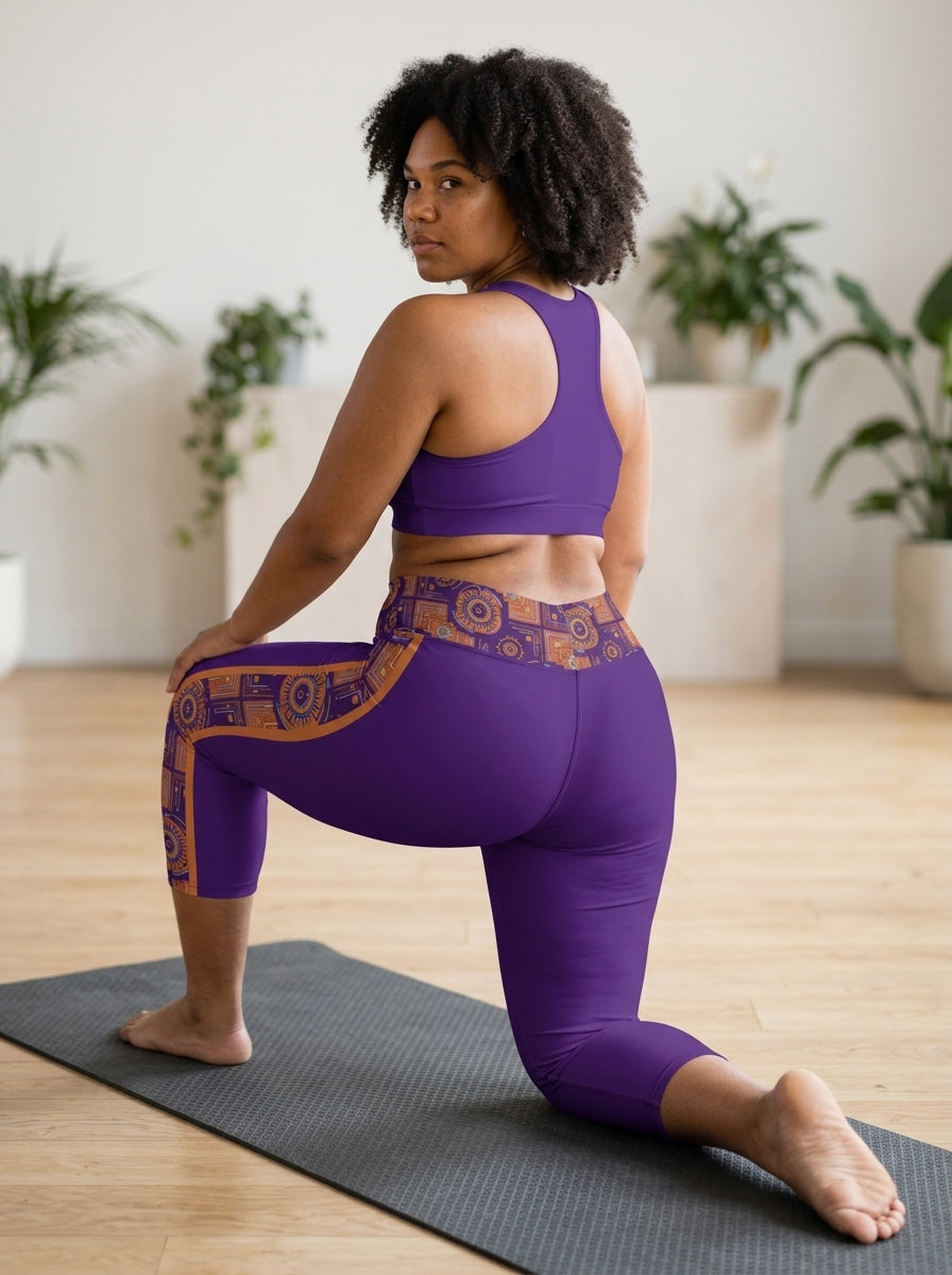 Sankofa // Capri Leggings