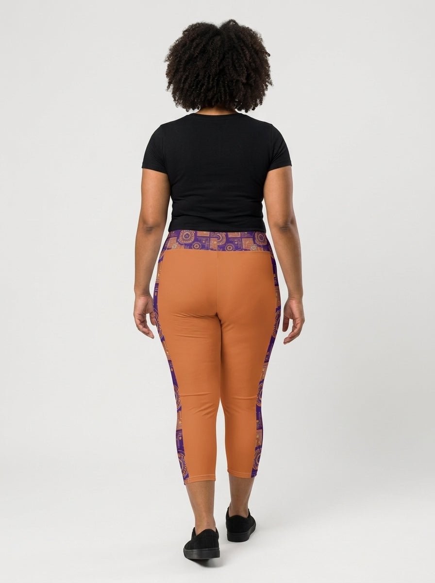 Sankofa // Capri Leggings