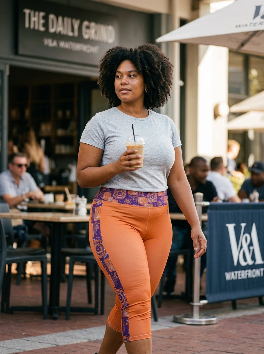 Sankofa // Capri Leggings