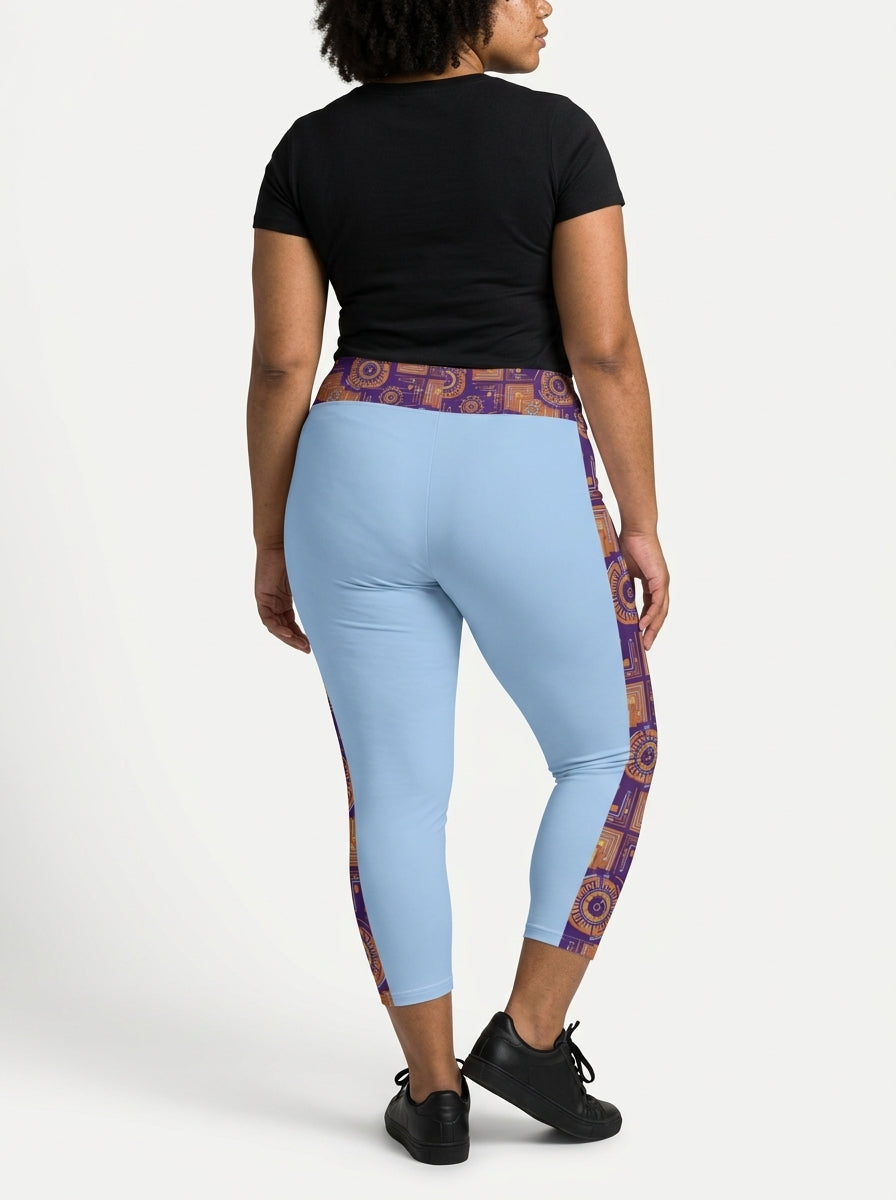 Sankofa // Capri Leggings