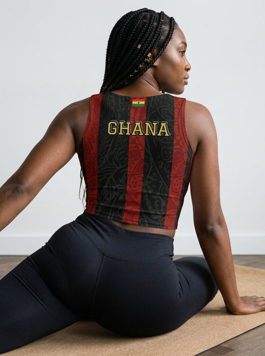 Ghana '26 // Women's Crop Jersey