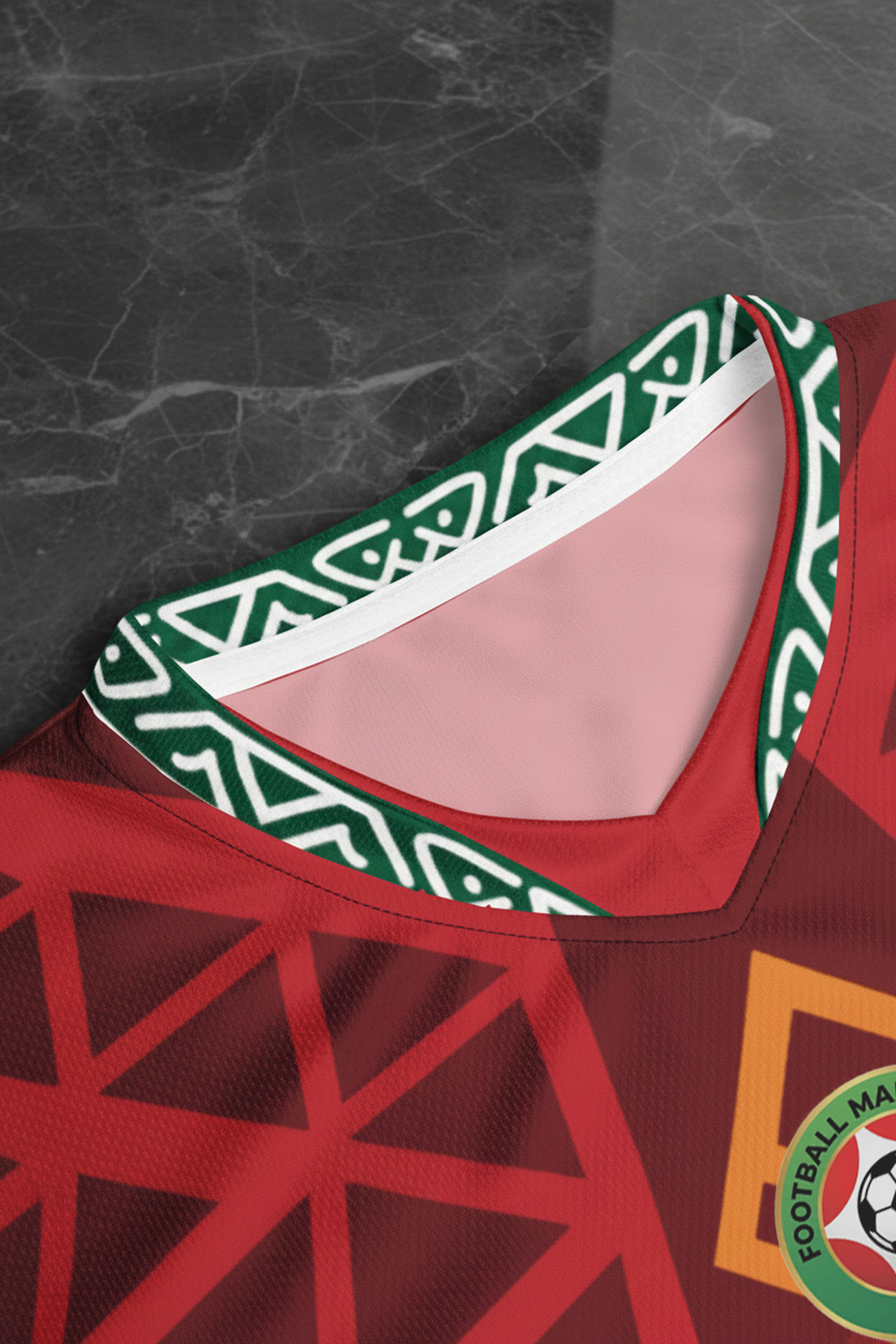 Morocco '26 Atlas Protocol Jersey — Atlas Lions World Cup 2026 kit by SunBorn — image 4