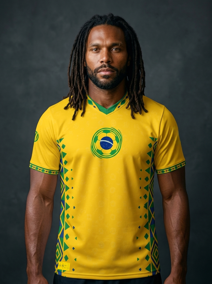 Brasil '26 // Jogo Vivo Jersey — match-day uniform