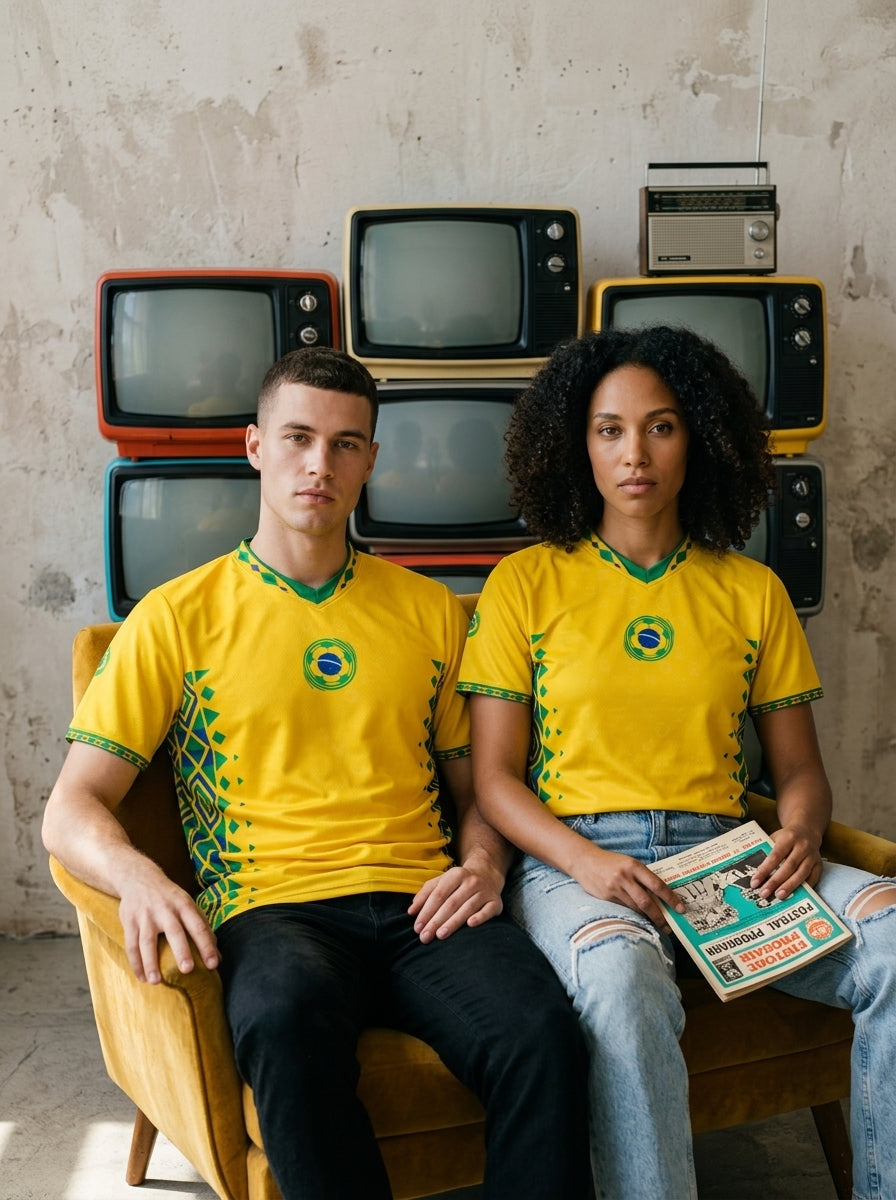 Brasil '26 Jogo Vivo Jersey — Afro-Brasilian source code World Cup 2026 kit by SunBorn — image 7