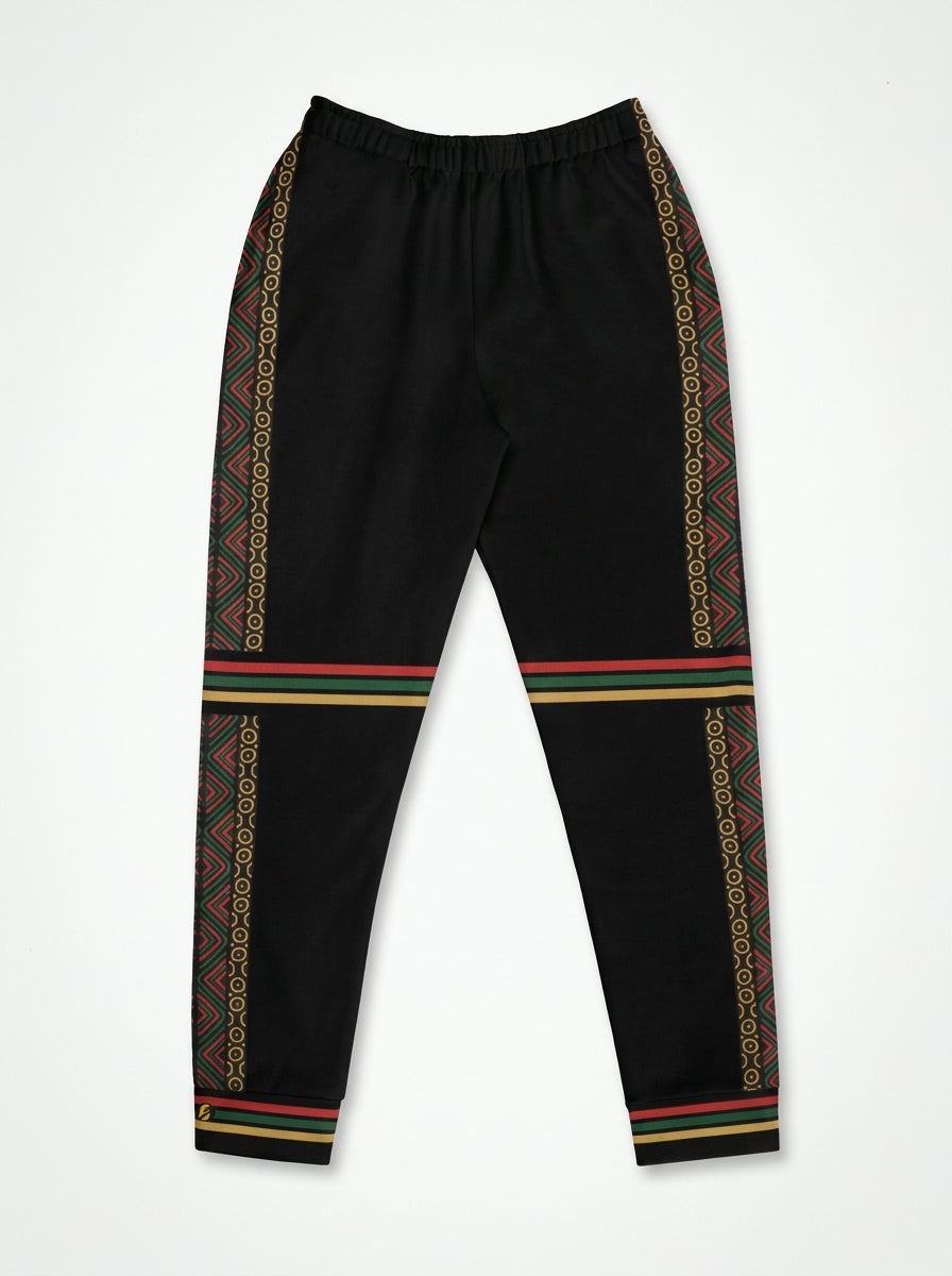 N'Donso™ Women's Joggers in Uhie Red, flat lay