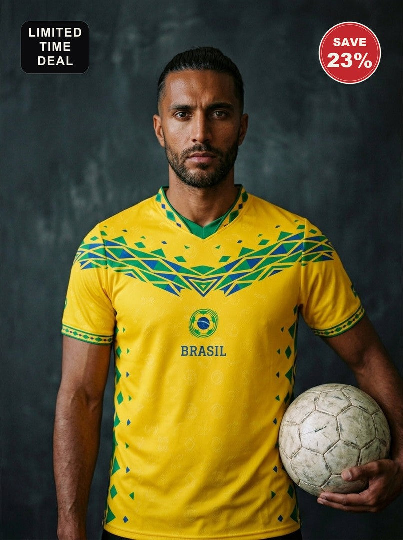 Brasil jersey — SAVE 23% limited time