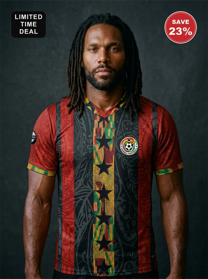 Ghana jersey — SAVE 23% limited time
