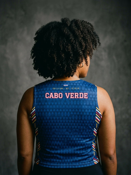 Cabo Verde '26 // Women's Crop Jersey