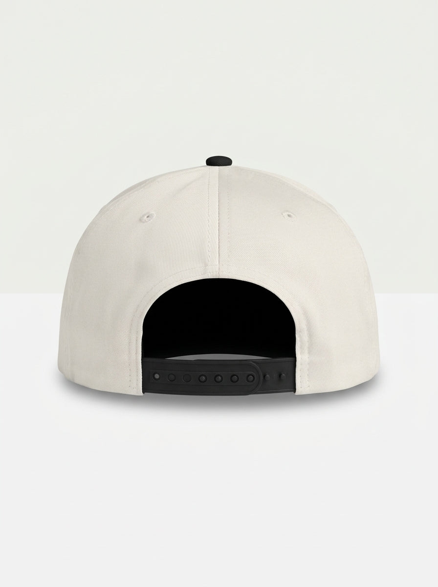 Adinkra // Humility Cap in Oji Black — rear closure detail — SunBorn