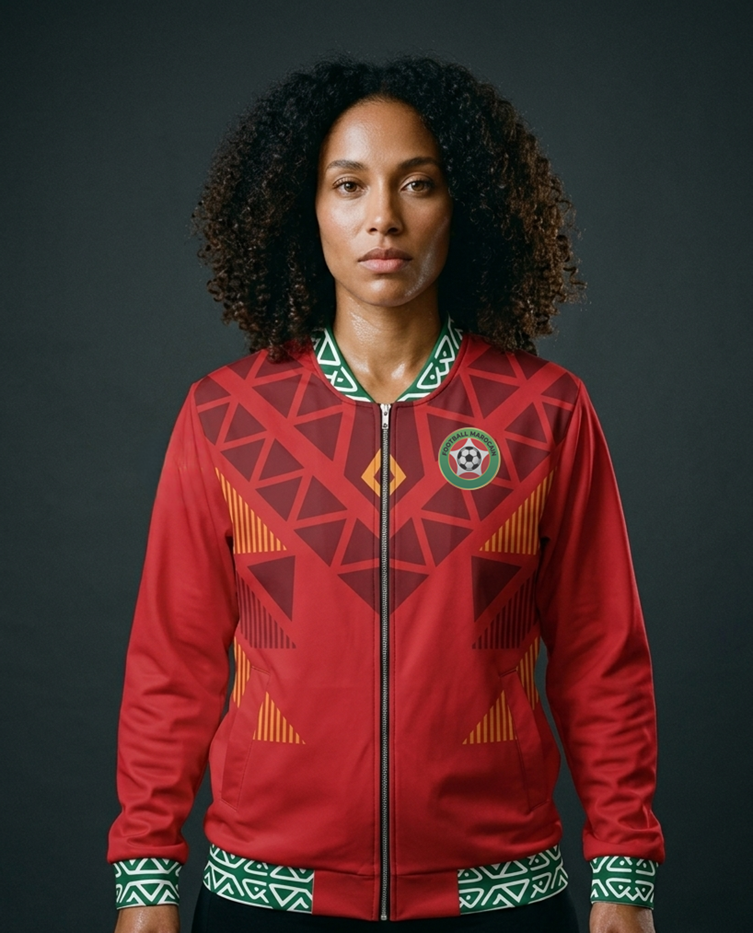 Morocco World Cup 2026 Jacket · Atlas Protocol | SunBorn