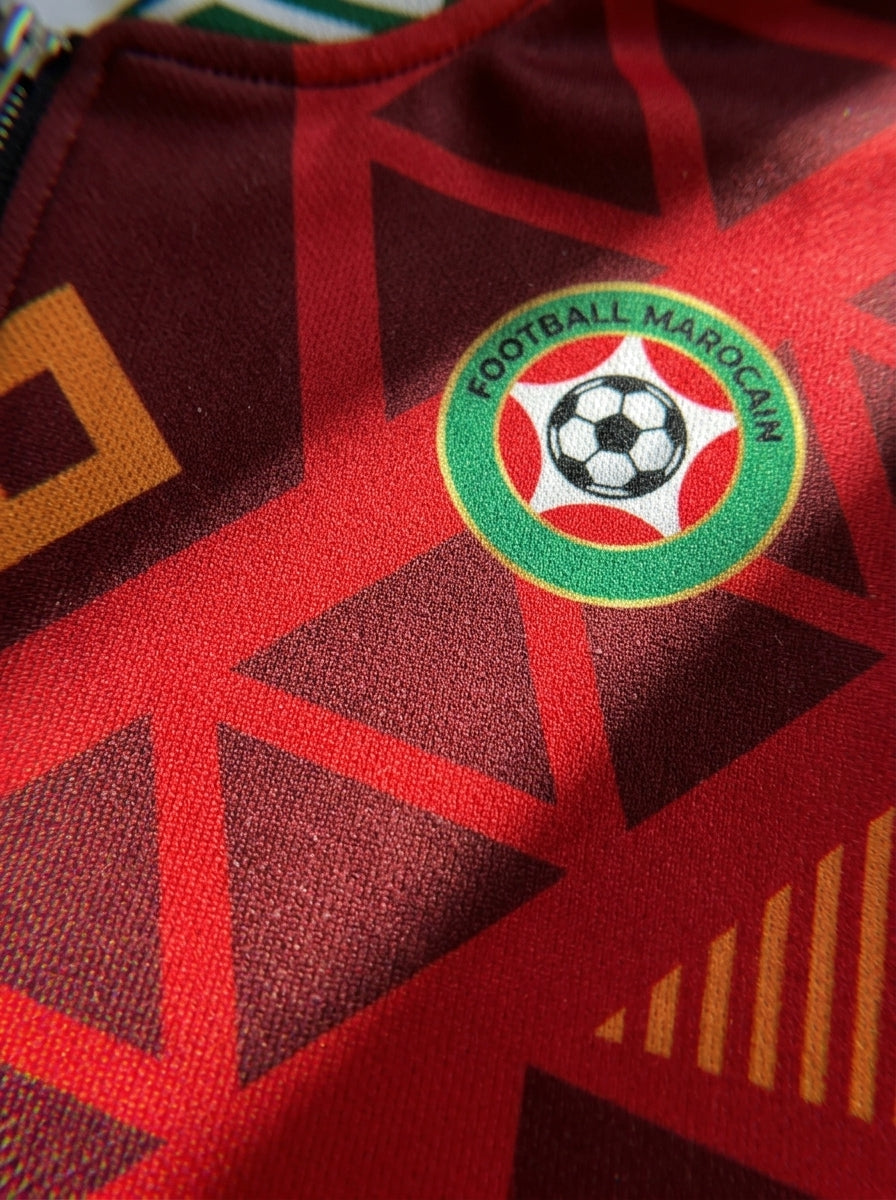 Morocco '26 Atlas Protocol Jacket — Atlas Lions World Cup 2026 bomber by SunBorn — image 4