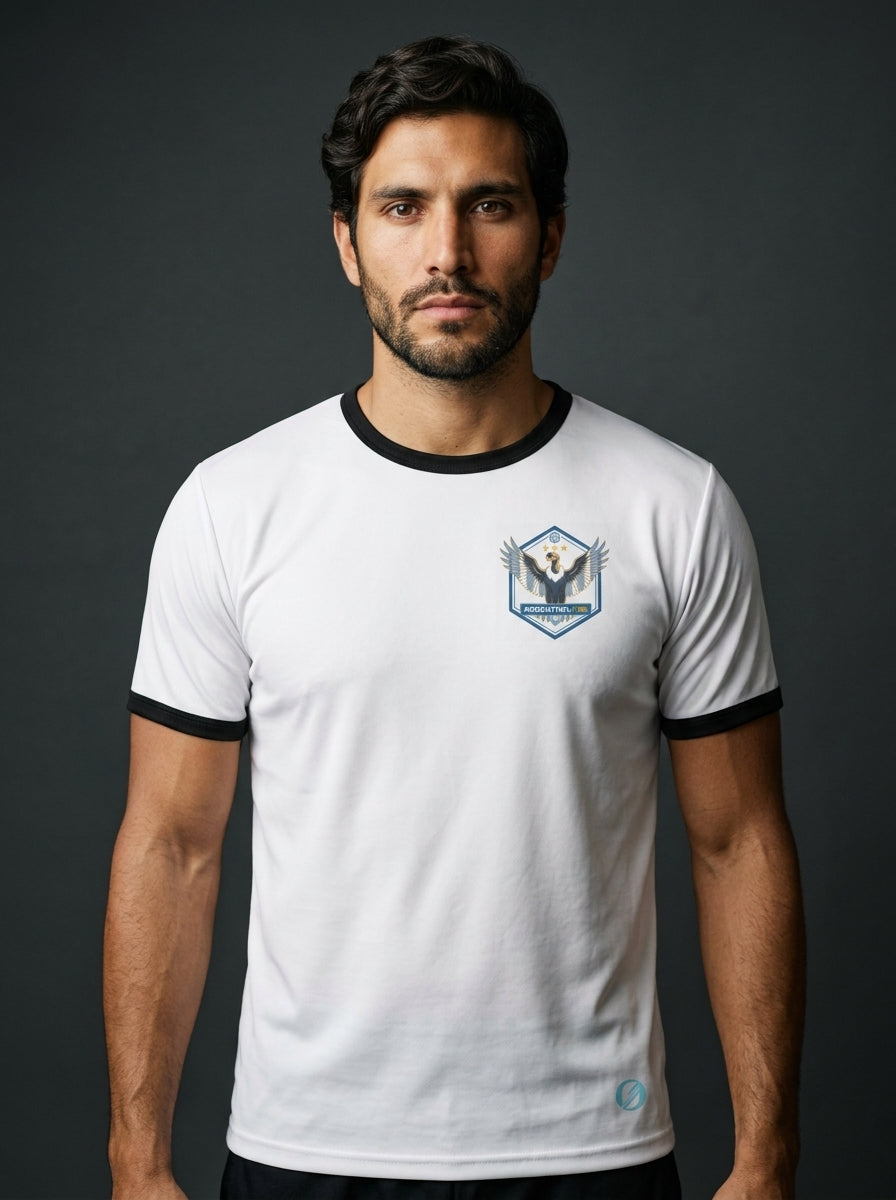 Albiceleste Argentina '26 Tee — Condor crest supporters' tee, World Cup 2026 by SunBorn — image 1