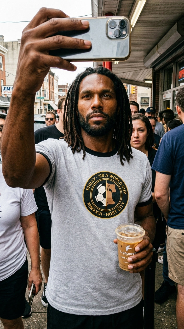 Liberty Protocol // Philly '26 Tee — UGC local fit check, Philly 215 native lifestyle | SunBorn