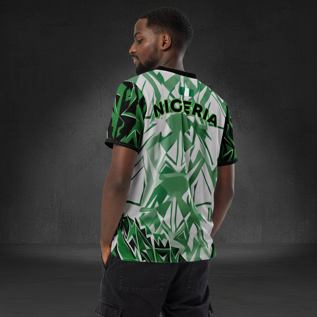 Nigeria '26 // Jersey | World Cup 2026 Afrofuturist soccer kit | image 2 | SunBorn