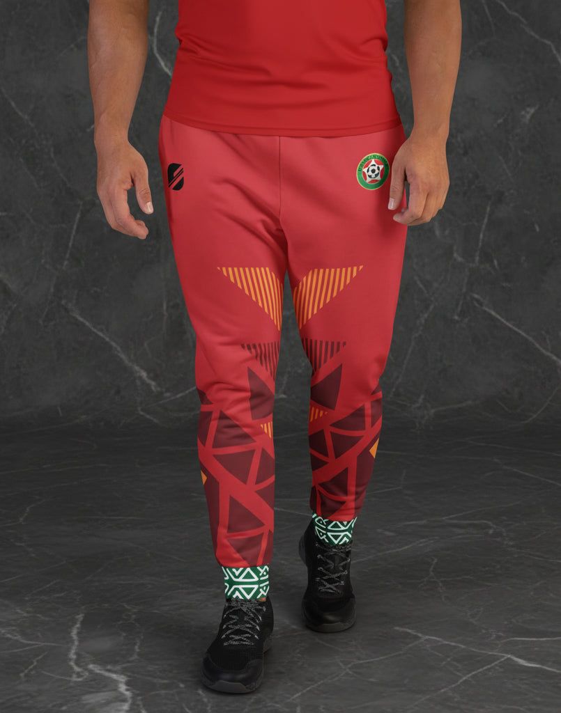 Morocco '26 Atlas Protocol Joggers — Atlas Lions World Cup 2026 training pants by SunBorn — image 1