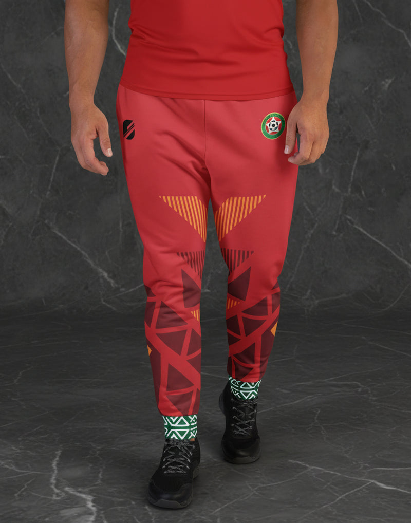 Morocco '26 Atlas Protocol Joggers — Atlas Lions World Cup 2026 training pants by SunBorn — image 1