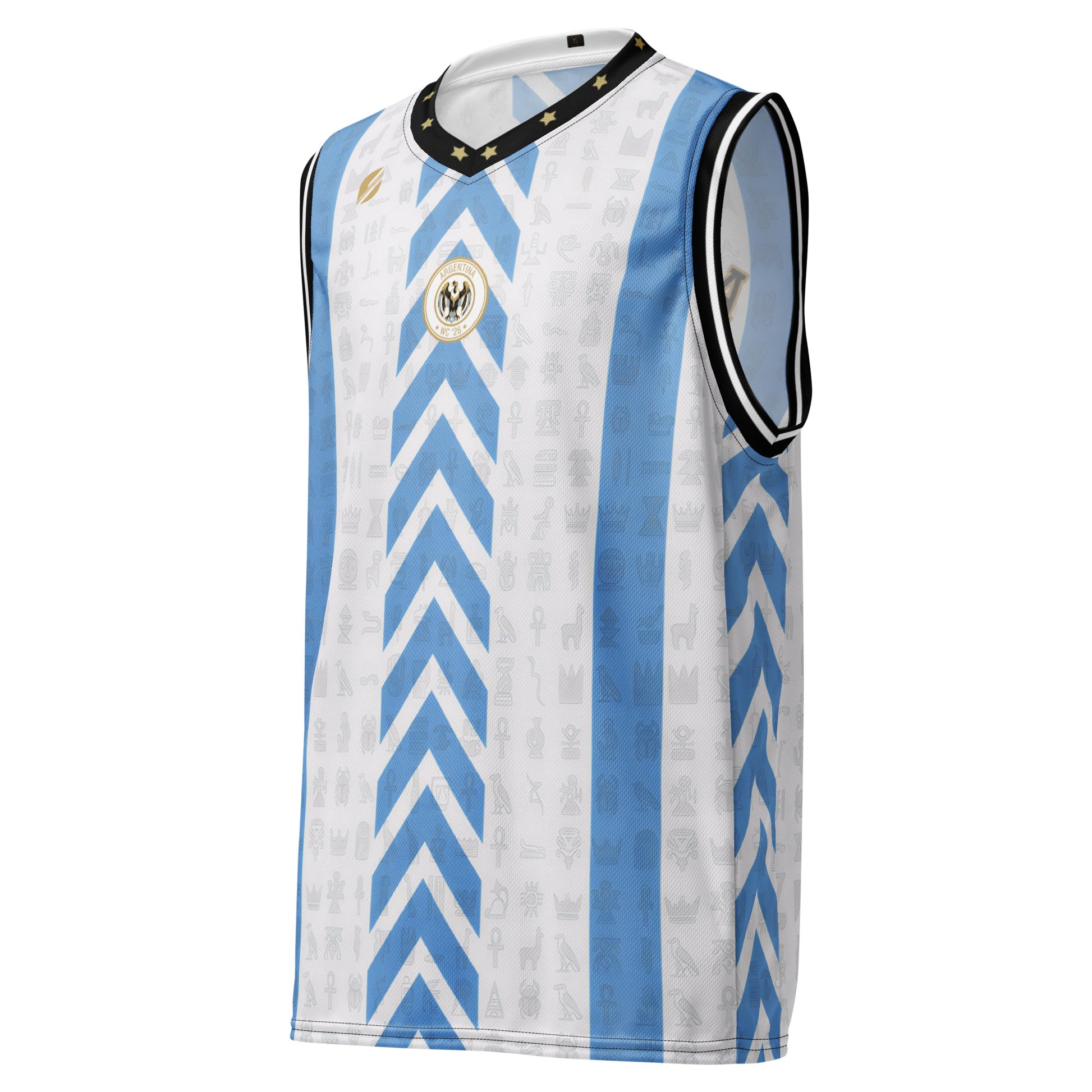 Argentina '26 // Aero-Tank™ | World Cup 2026 Afrofuturist soccer kit | image 1 | SunBorn