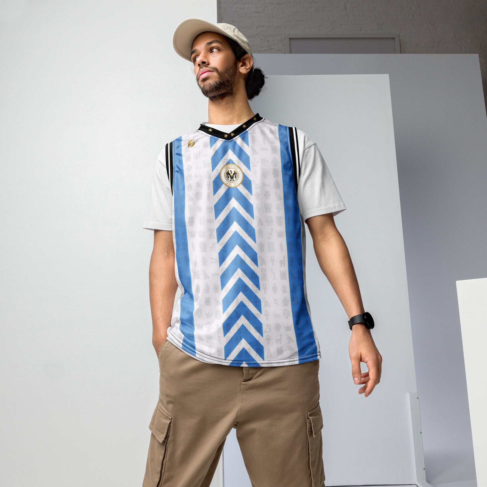 Argentina '26 // Aero-Tank™ | World Cup 2026 Afrofuturist soccer kit | image 7 | SunBorn
