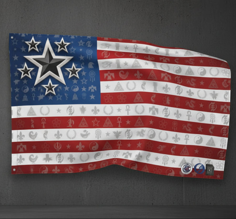 USA '26 // Flag | World Cup 2026 Afrofuturist soccer kit | image 1 | SunBorn