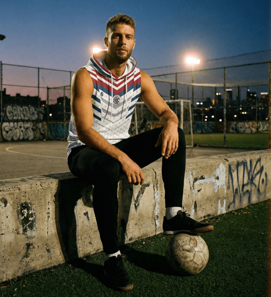 USA '26 // Armhole Hoodie - [CUSTOM EDITION] | World Cup 2026 Afrofuturist soccer kit | image 4 | SunBorn