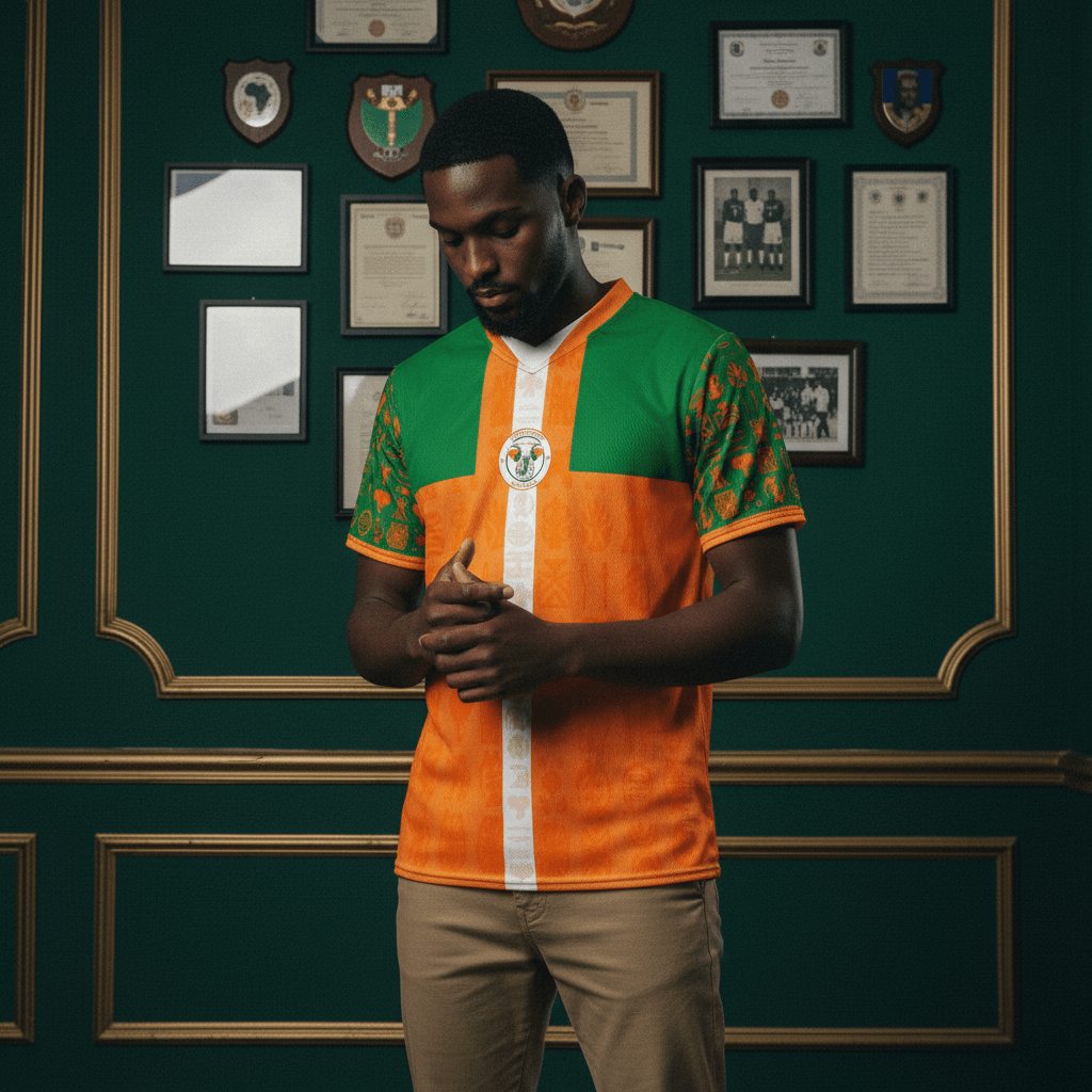 Côte d'Ivoire '26 // Jersey | World Cup 2026 Afrofuturist soccer kit | image 5 | SunBorn