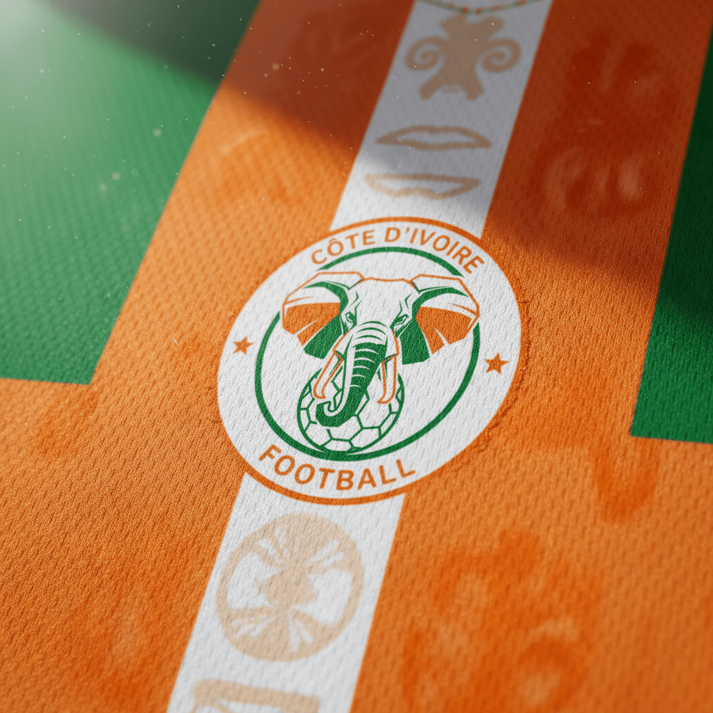 Côte d'Ivoire '26 // Jersey | World Cup 2026 Afrofuturist soccer kit | image 7 | SunBorn