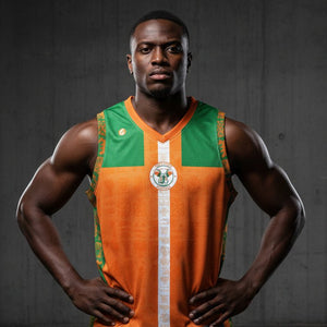 Côte d’Ivoire '26 // Aero-Tank™ | World Cup 2026 Afrofuturist soccer kit | image 1 | SunBorn